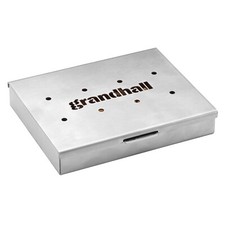 Grandhall Räucherbox 304 S/S Edelstahl Räucherzubehör Smoken BBQ