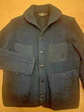 Ralph Lauren Double RL RRL Indigo Beach Chore Jacket Large