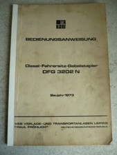 VEB DDR Gabelstapler Anleitung