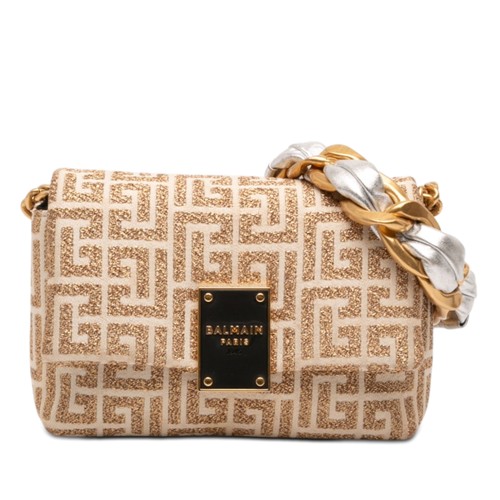 Balmain mini monogram - monogram, jacquard