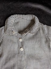 Puppenmantel f.d. antike Puppe, Hahnentrittmuster