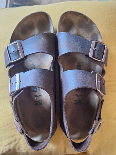 Birkenstock milano leder - leder, 41