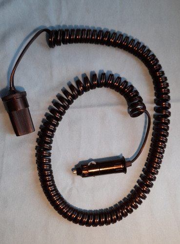Volt auto spiralkabel - 12, 2,5m