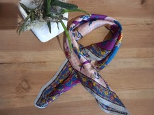 Satin Nickituch Halstuch Tuch