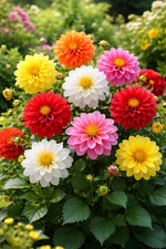 Dahlie Figaro Mix – Saatgut