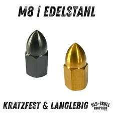 Hutmutter M8 mit Spitze