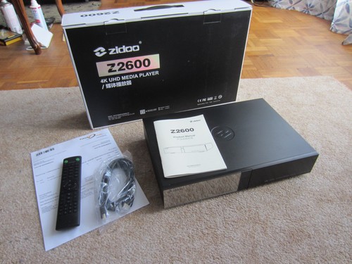 Zidoo z2600 uhd streamer - zidoo,