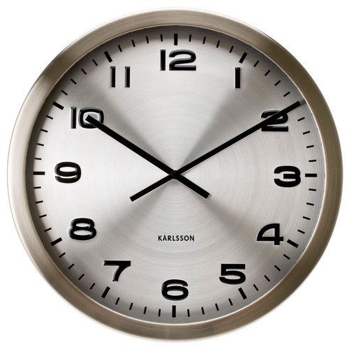 Cagü wanduhr maxima silber - cagü:,