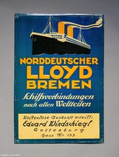 ALTES Blechschild -