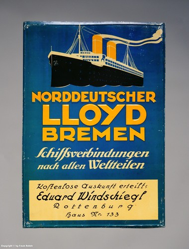 Altes blechschild - blechschild,