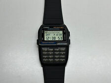 Casio Databank Armbanduhr 1486 DBC80 Rechner Alarm Stoppuhr, TOP! ⚡BLITZBEREIT⚡