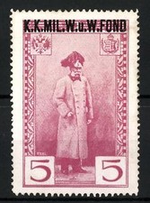 Reklamemarke portrait kaiser - reklamemarke,