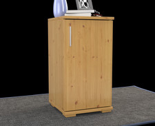 Nobis Kommode Sideboard | Anrichte | 1-Türig | 74cm hoch | 100% Bio Kiefer Massi