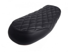 Cafe-Racer Sitzbank, schwarz