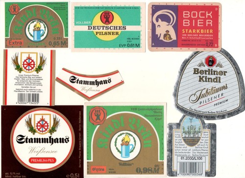 Bieretiketten ddr später - bieretiketten,