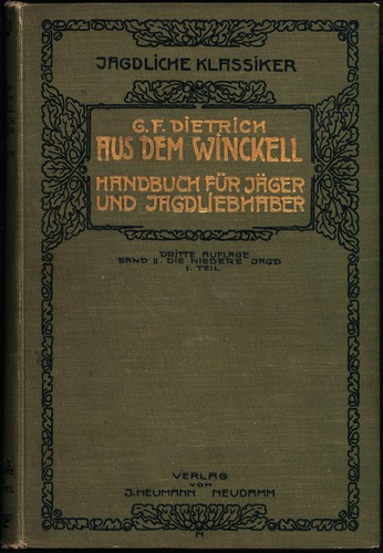 Winckell die niederjagd - die,