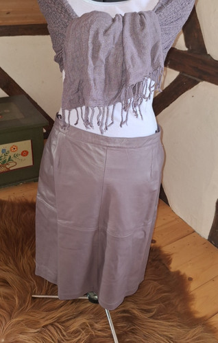 Lederrock lila l ruppert - k&l,