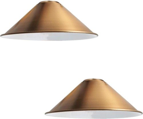 Metall lampenschirm vintage - metall,