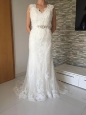 Hochzeitskleid/Brautkleid von Modeca, Größe 36 (S)