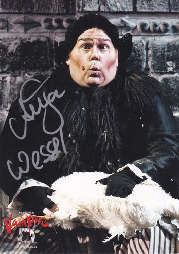 Autogramm anja wessel - -,