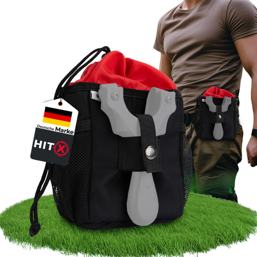 Hitx steinschleuder tasche mit - hitx,