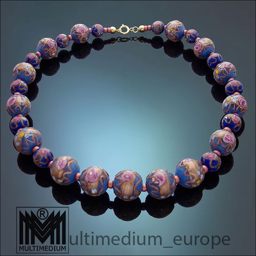 Alte murano glas - glas, halskette