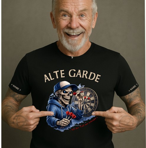 Dart shirt hemd skull - dart,