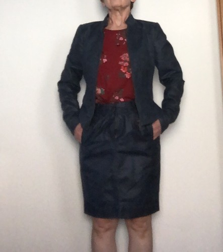 Damen anzug mit rock - anzug,