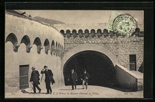 Monaco, Prince de Monaco rentrant au Palais, Ansichtskarte 1910 