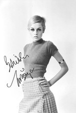 Twiggy original signiertes