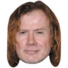 Dave Mustaine (Stubble) Maske aus Karton