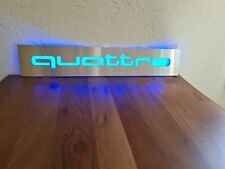 quattro Logo Emblem RGB beleuchtet mit Fernbedienung -Top-