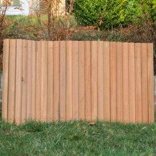 HÖHE WÄHLBAR - HOLZ PALISADE BANGKIRAI ROLLBOARD EINFASSUNG BEETUMRANDUNG 180