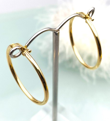 Creolen 750 gelbgold 18 - creolen,