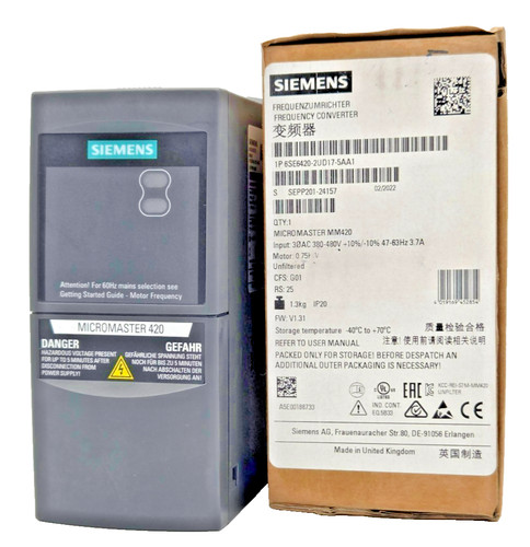 Siemens micromaster 420 - micromaster,
