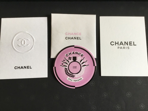 Chanel duftkarten dabei - duftkarten,, 1x