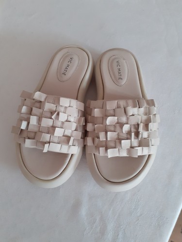 Vic matie pantolette beige - vic, matie,