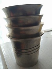 Alte Zinn Becher gestempelt