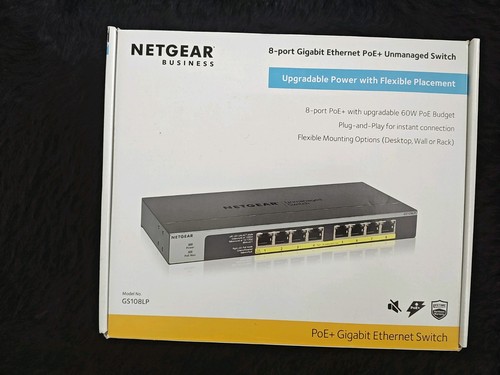 Netgear gs108lp 100eus port - netgear, 8-port