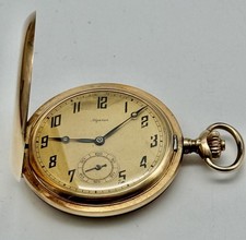 Alpina taschenuhr 14k - gold, 585