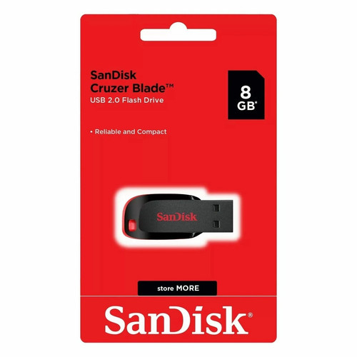 Sandisk usb stick - 8gb, cruzer