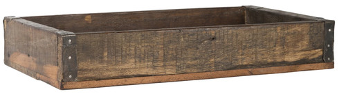 Holzkiste serviertablett unika - holzkiste,