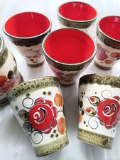 6 Saft Becher, 2 Bierseidel