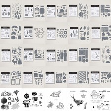 Niedlich Tiere Metall Stanzformen Stempel Set DIY Scrapbooking PapierKarte Craft