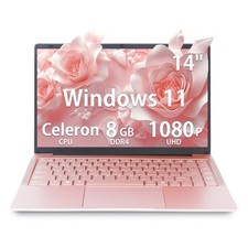 LONGEVINCE14 Laptop, Celeron N4120, 8 GB RAM, 512GB ultraleichtes Notebook