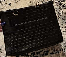 🔥Schwarze Kunstleder