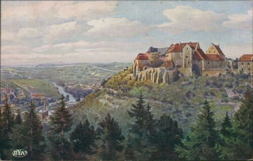 Ansichtskarte freyburg u - ansichtskarte, a.u