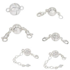 Magnetverschluss für Schmuck 925AG Silber, mit und ohne Verlängerung