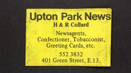 Matchbox label collar - h&r,