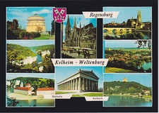 Alte Postkarte - Regensburg - Kelheim - Weltenburg